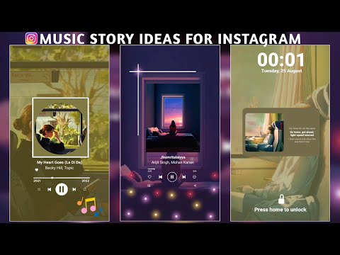 Music Story Ideas For Instagram | How To Add Music Song On Instagram ...