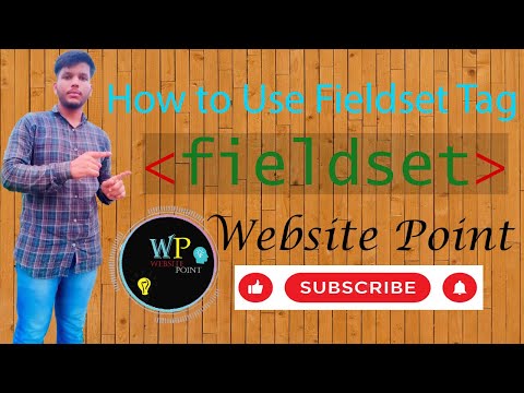 Fieldset in HTML | How To Use Fieldset Tag in HTLM | Border text in HTML#html #digitalmarketing