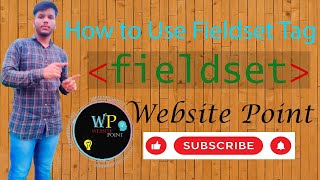 Fieldset in HTML | How To Use Fieldset Tag in HTLM | Border text in HTML#html #digitalmarketing
