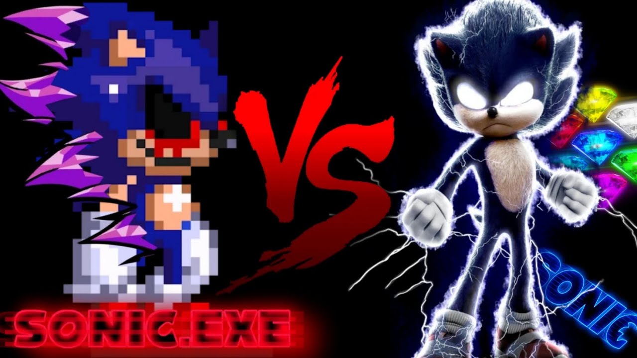 sonic exe Vs dark Sonic The final part - YouTube