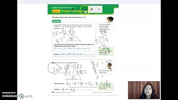 Lesson 18 - Day 4 (7th Grade) Guided and Independent Practice (Angles)