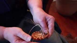 Pine Needle Basket Demonstration