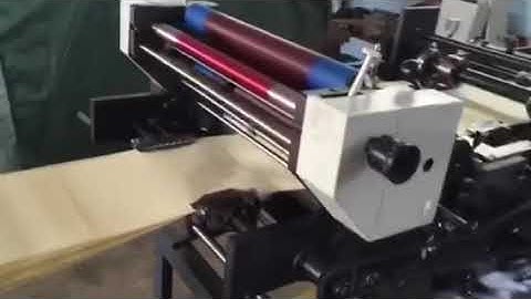 Continuous form collating and numbering machine