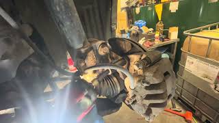 How to change the wheel bearing on a 4th Gen Subaru Outback