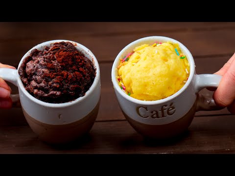 Videó: Cupcake Egy Bögrében A Mikrohullámú Sütőben: Válogatás A Legjobb Receptekből
