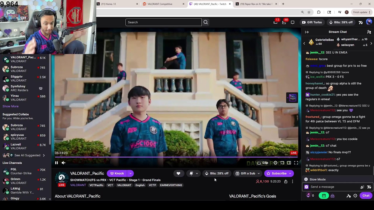 EG SUDOWOODO | PRX vs FS - VCT Pacific Playoffs Grand Final #VCTWatchparty !inzone !socials