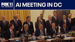 Trump hosts AI leaders at the White House