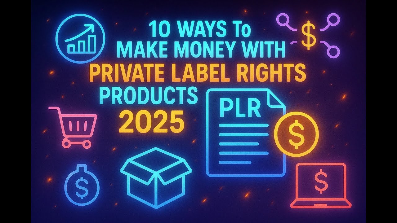 10 Ways To Make Money With Private Label Rights Products 2025