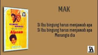 Mak - Iwan Fals (Lirik Lagu)