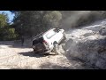 prado 120 rear lock differential rock crawling. (must watch)