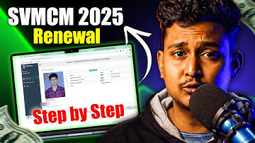 SVMCM Renewal 2025-26 [ Step by Step ] | Swami Vivekananda Scholarship 2025 Renewal Application