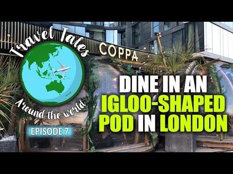 Travel Tales With Kamiya Jani Ep 7 | Dine In An Igloo-Shaped Pod In London | Curly Tales