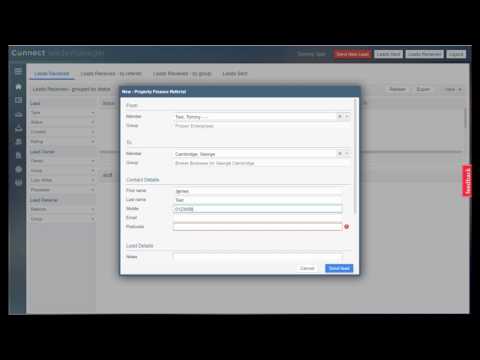 How to Log a Loan Market Lead Using Connect Leads Manager