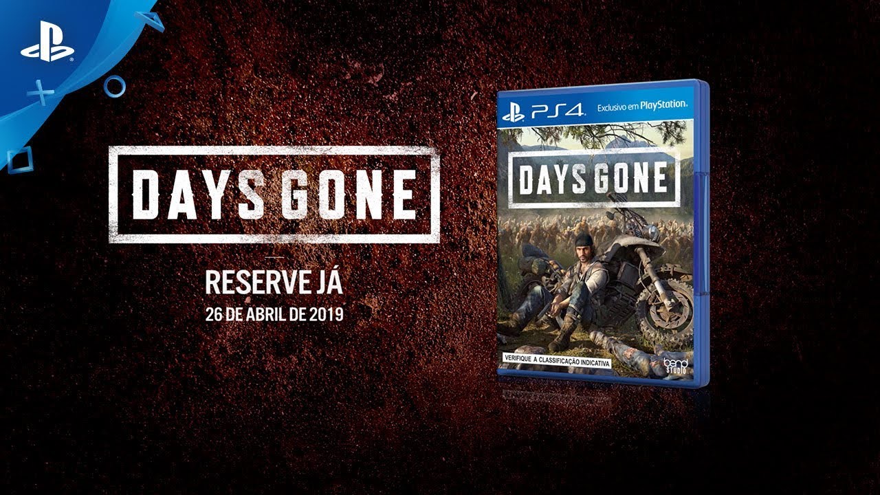 Playstation 4 Jogo Midia Fisica - Days Gone