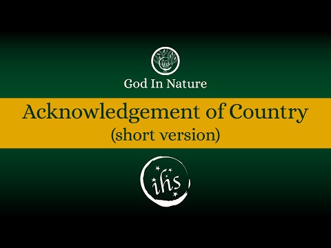 Acknowledgement of Country - Short Version - Vicki Clark