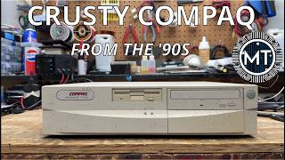 Crusty Compaq Presario 7170 from e-waste! Can it be saved?