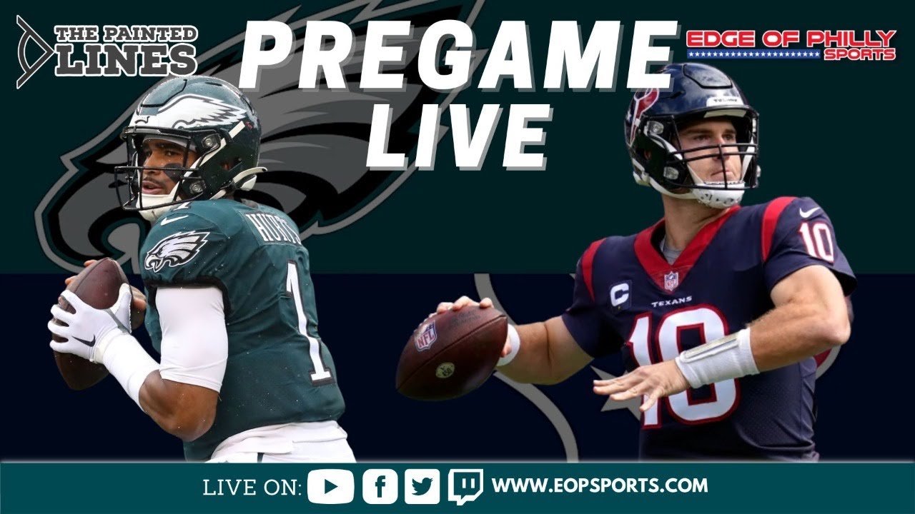 Eagles vs Texans Pregame Live Analysis, Matchups to Watch