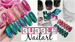 Bubble Nail Art Tutorial Met Folies En Gelpolish Beautynailsfun.nl
