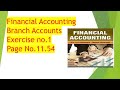 Branch Accounts Explained | Financial Accounting | English + Tamil | Easy with #ex.no.1 #p.no.11.54