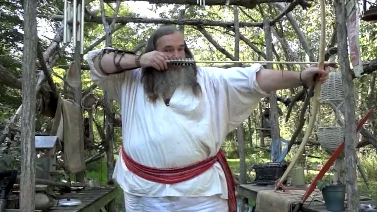 Primitive and Traditional Archery Techniques with Bear The Tinker YouTube