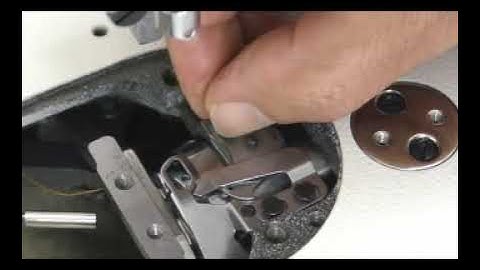 how to replace the Moving Knife of JUKI DDL-8700-7 Lock Stitch Automatic Thread Trimmer Machine