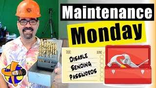 Set Send Password to No in Joomla User Options - 🛠 Maintenance Monday Live Stream #044