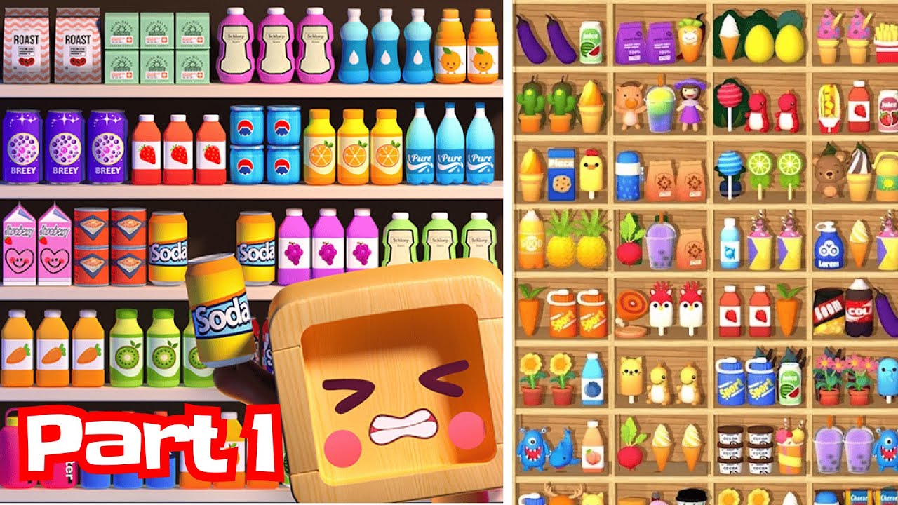 Goods Sort - Walkthrough Part 1 [Gameplay 2024] (Android)