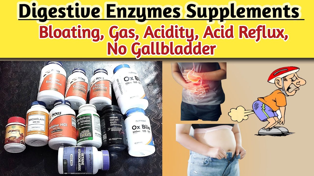 Benefits of taking DIGESTIVE ENZYMES SUPPLEMENTS No Gallbladder YouTube