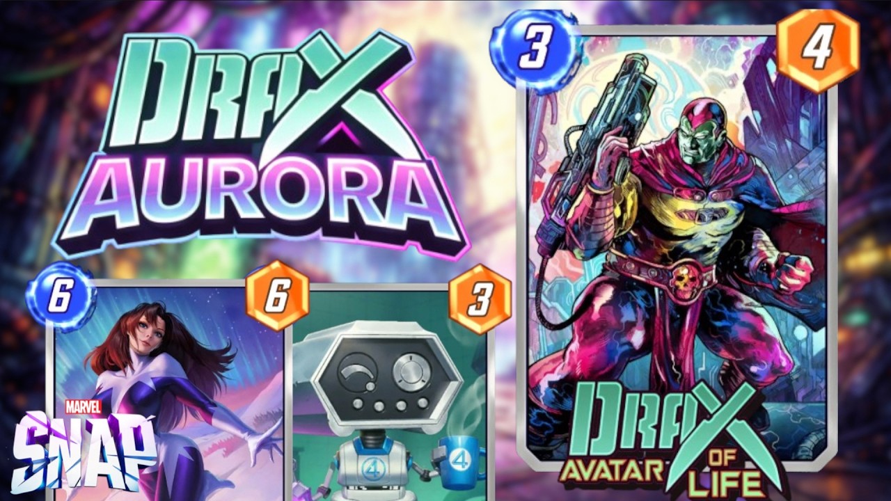 КОЛОДА №1 | Дракс Аврора | Marvel Snap