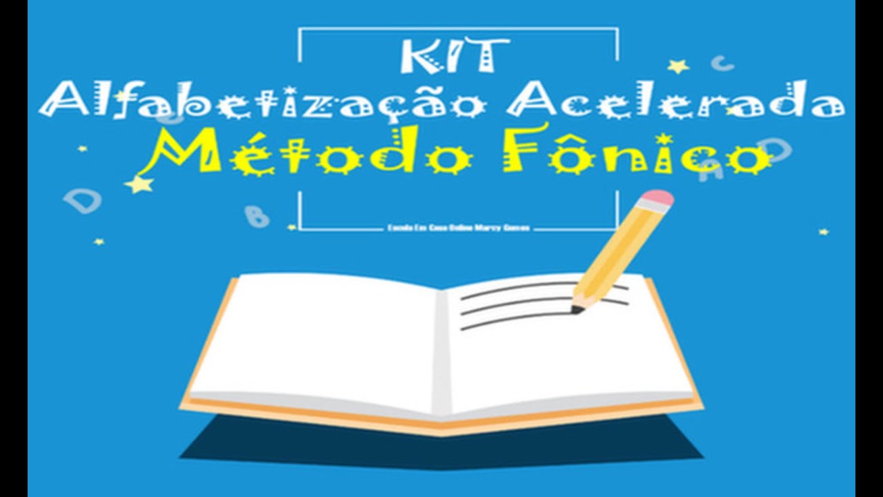 ALFABETIZAÇÃO - Apostila método fônico - II pdf - Escola em Casa