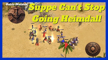 It is Heimdall or BUST | Mariano (Oranos) vs Suppe (Heimdall) Game 1/3 #aom #ageofempires