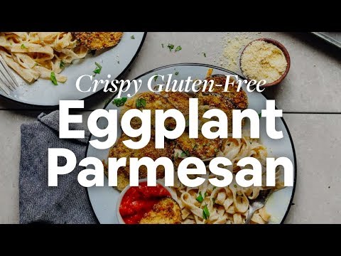 Sprø glutenfri aubergine parmesan | Minimalistiske bakeroppskrifter