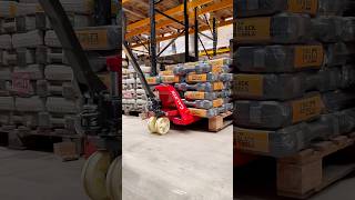 Paleteira Transpalete Transpallet Manual 1 Tonelada 1000Kg Com Roda Nylon - Galzer