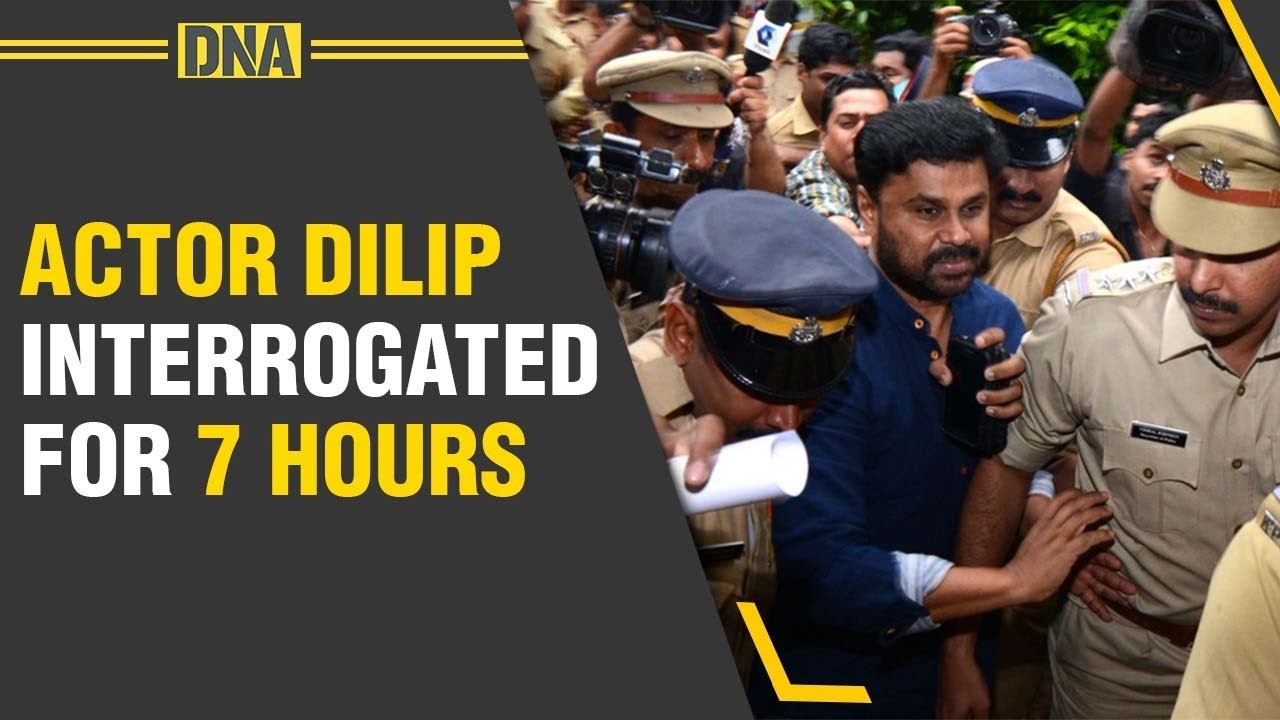 Actor Dileep appears before Kerala Crime Branch for interrogation in Actress molestation case