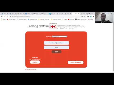 Registration to IFRC Learning Platform (Step-by-Step) 2021