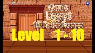 Genie Egypt 10 Door Escape - Level 1 - 10  walkthrough screenshot 4