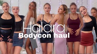 Halara Bodycon Haul | Skirts And Dresses |Discount Code | Ad
