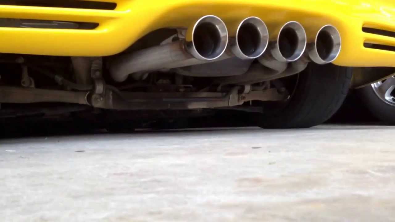 Corvette C5 w/ SLP exhaust YouTube