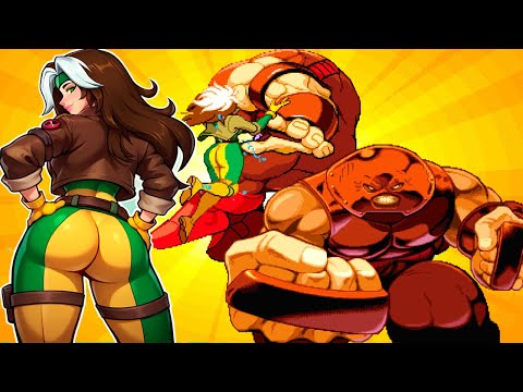 INTERESANTES PELEAS DEL JUGGER AS3SINO EN X-MEN VS STREET FIGHTER!! ACASO ES INVENCIBLE??