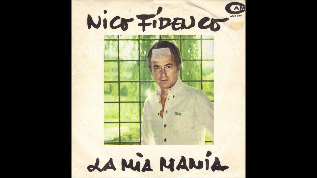 Nico Fidenco La mia mania 45 giri originale
