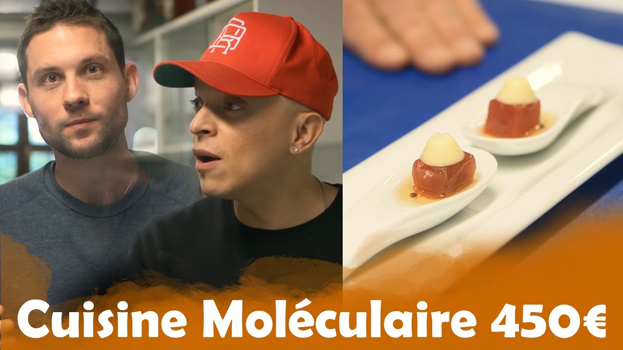 Cuisine moléculaire à 1€ VS 450€ avec RACHID BADOURI en Suisse!