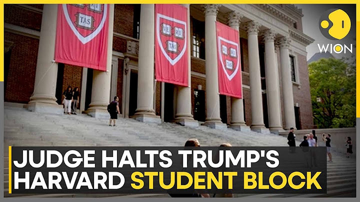 US Judge Pauses Trump's Bid To Bar Harvard's Foreign Students | World News | WION