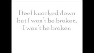 Keane - Won&#39;t Be Broken (lyrics)
