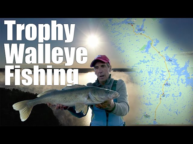 Fall Trophy Walleye Fishing 