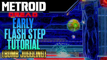 Early Flash Step Skip Sequence Break [How To Bomb Juggle] - Metroid Dread Tutorial