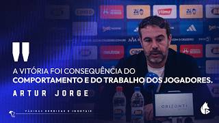 🦊🎙️ ENTREVISTA | ARTUR JORGE | CORITIBA 0 X 1 CRUZEIRO