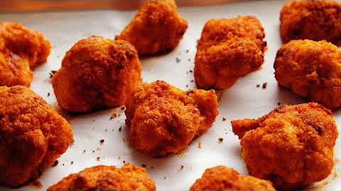 How To Make Buffalo Cauliflower Wings - CRISPY Baked Recipe!
