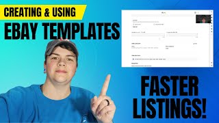 How to make and use Ebay listing templates. Faster listing!