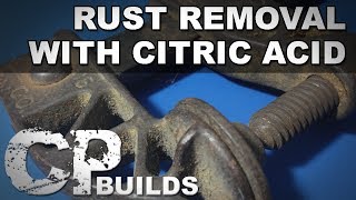 Rust Removal With Citric Acid // DIY Tool Restoration