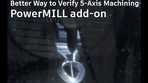 Better Way to Verify 5-Axis Machining— PowerMILL add-on